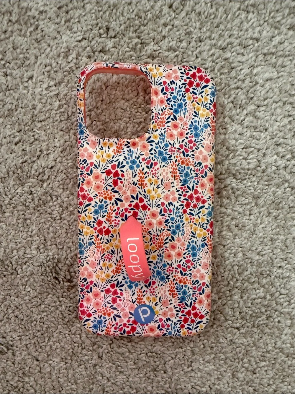 Floral loopy case - Picture 1 of 2